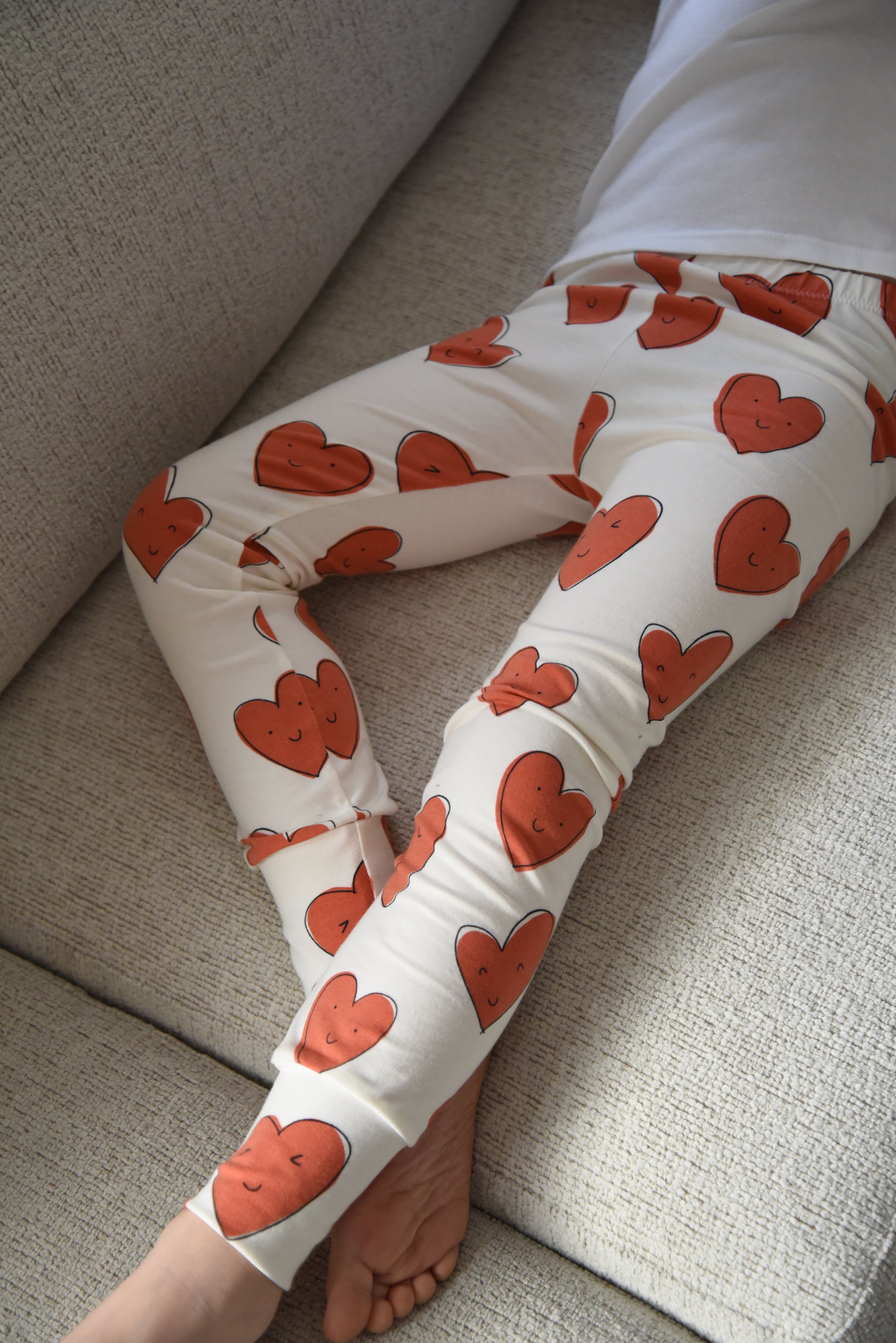 Heart leggins best sale