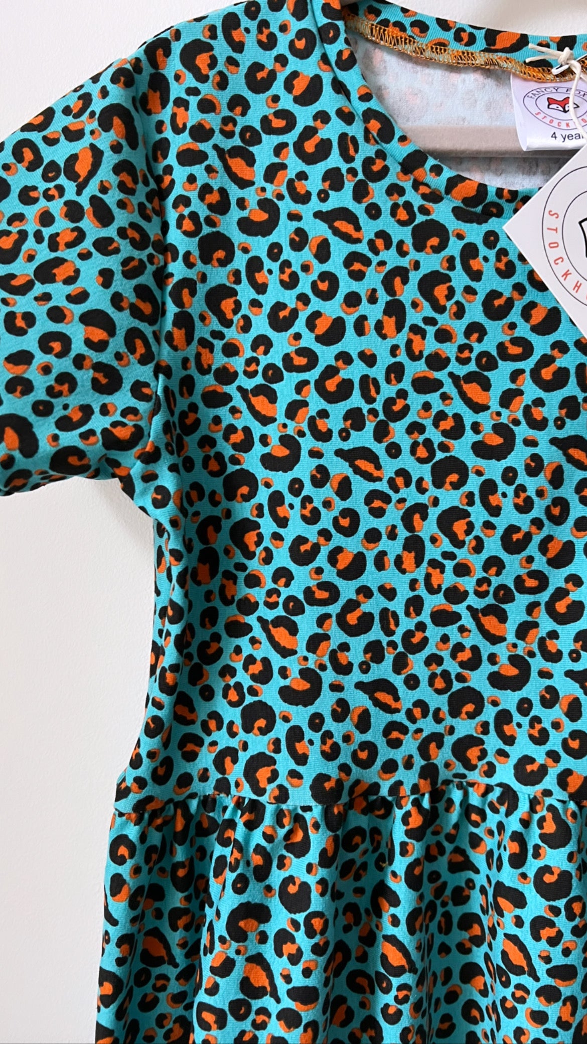 Jungle Leopard T-shirt Dress