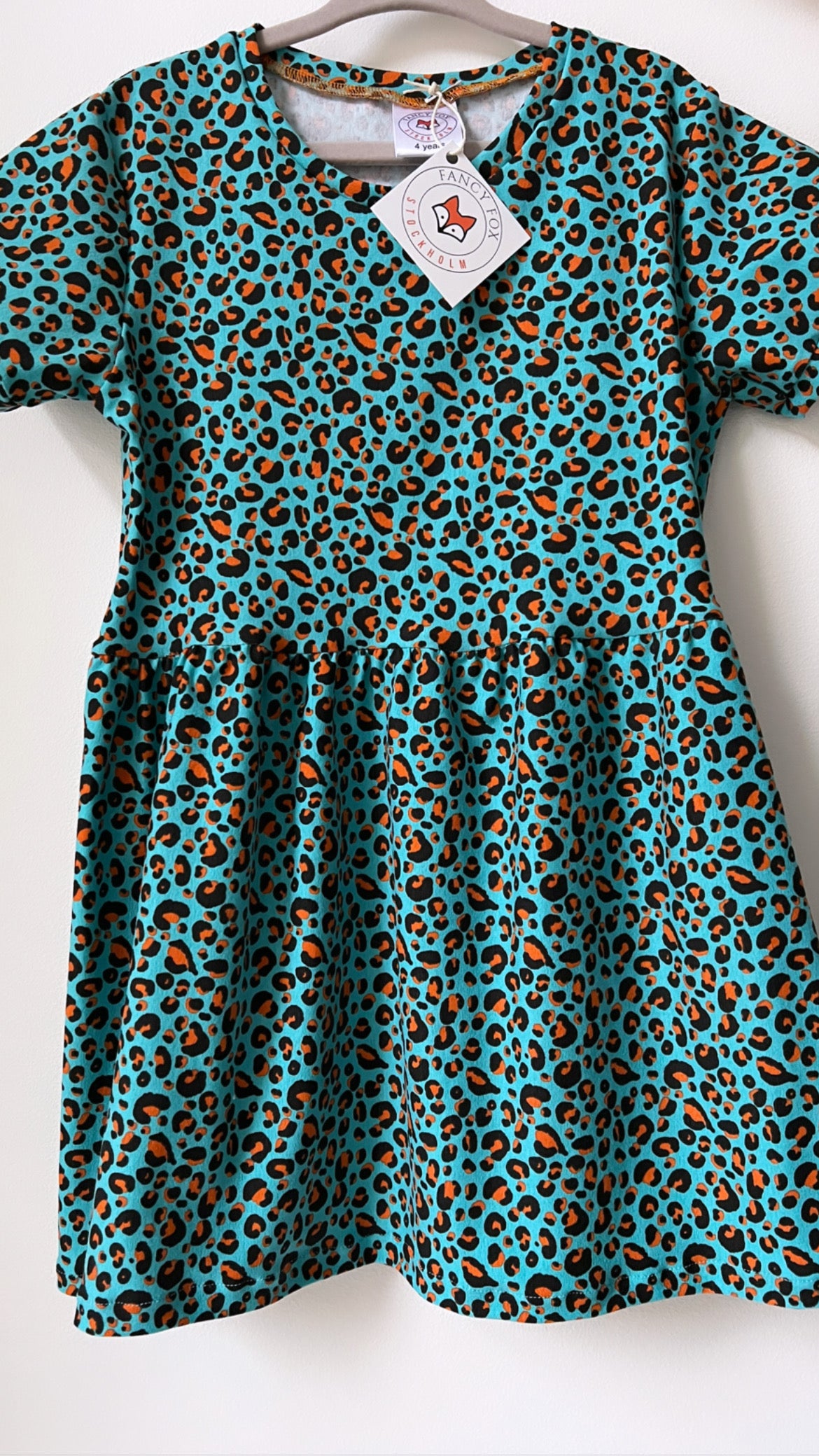 Jungle Leopard T-shirt Dress